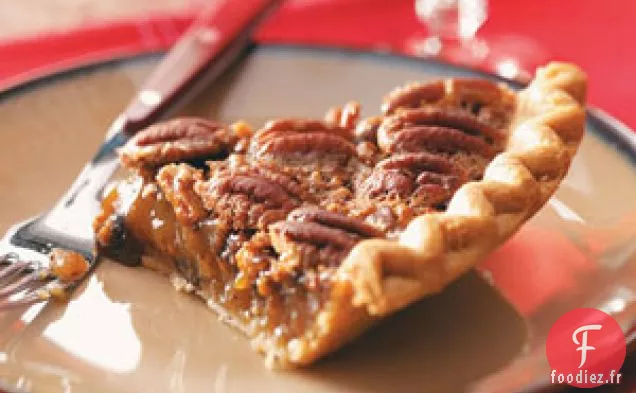 Tarte maya au chocolat et aux pacanes