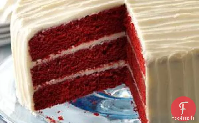 Gâteau de velours rouge classique