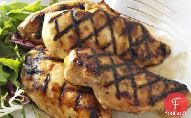 Poulet épicé à l'orange