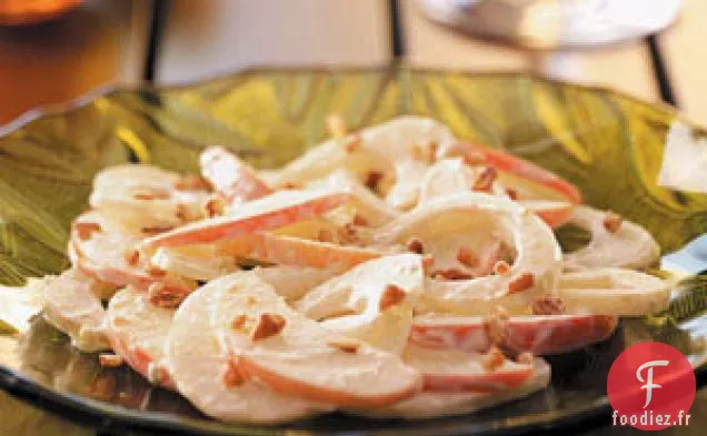 Salade Waldorf au fenouil