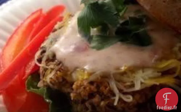 Burgers de riz aux haricots noirs