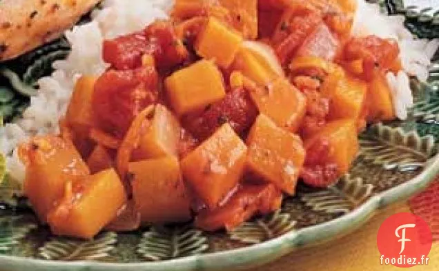 Courge musquée salée