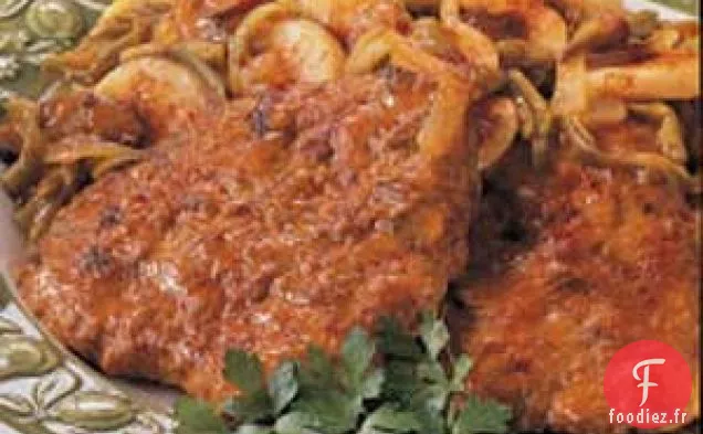 Souper de steak en cubes à la poêle