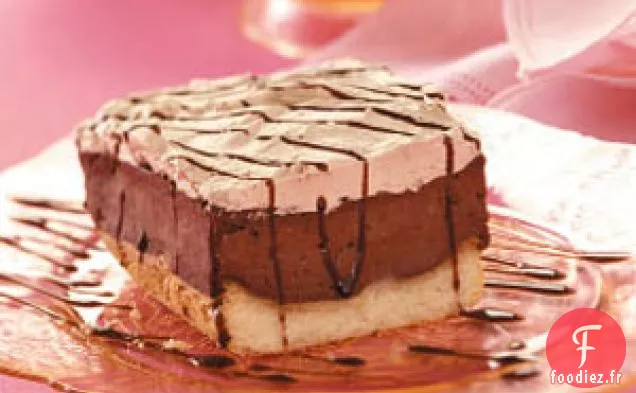 Cheesecake au chocolat malté
