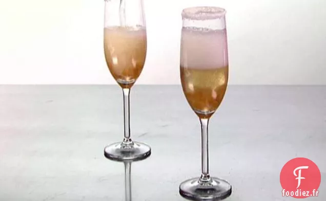 Cocktail Champagne Gingembre