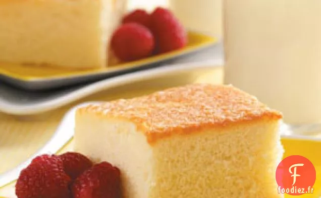 Gâteau au lait chaud