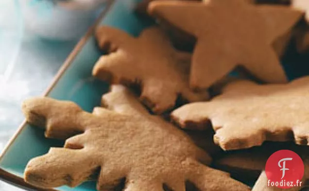 Découpes de pain d'épice croustillantes