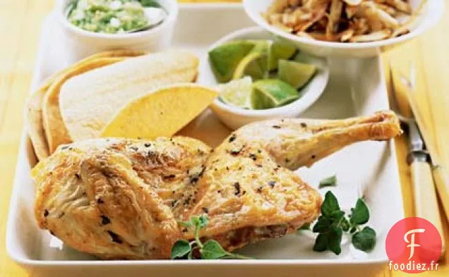 Tacos au Poulet Rôti et à l'Oignon