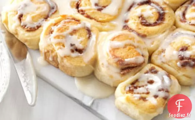 Mini brioches à l'érable et à la cannelle