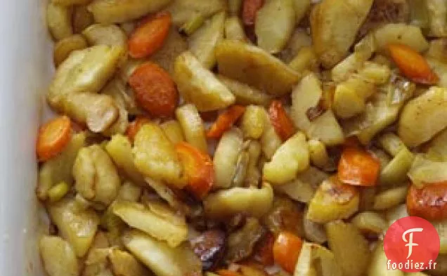 Panais rôtis à l'agave