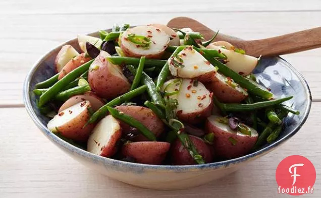 Salade de haricots verts et de pommes de terre