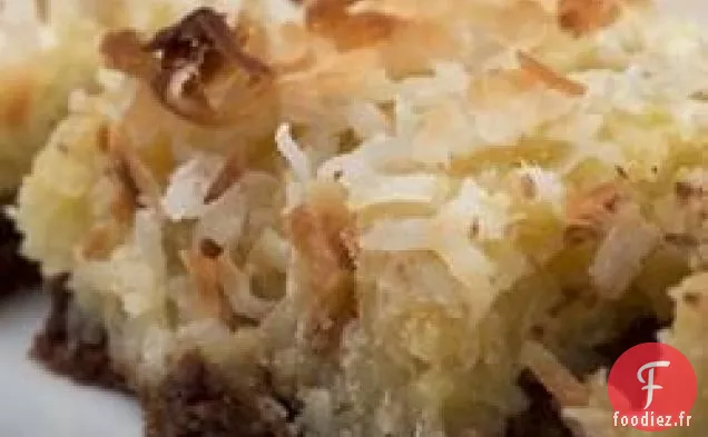 Barres à gâteaux à la noix de coco