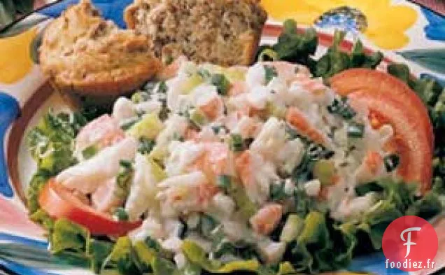 Salade de crabe au fromage cottage