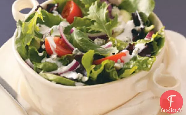 Vinaigrette au fromage bleu en morceaux