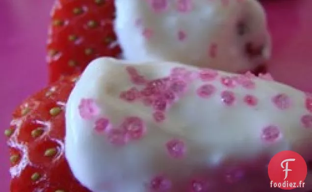Paillettes de fraise