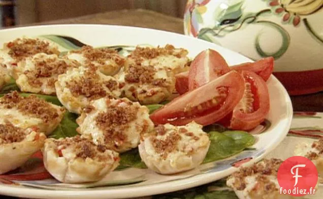 Canapés aux tomates