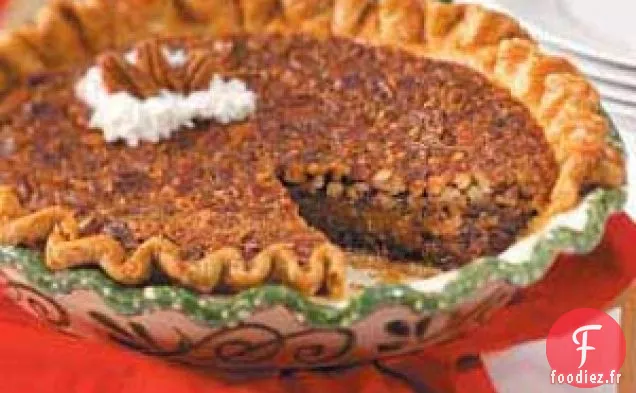 Tarte au chocolat et aux pacanes du Kentucky