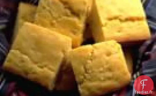 Pain De Maïs Chipotle Au Fromage Cheddar Et Oignons Verts