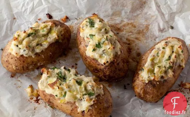 Pommes de terre au four deux fois