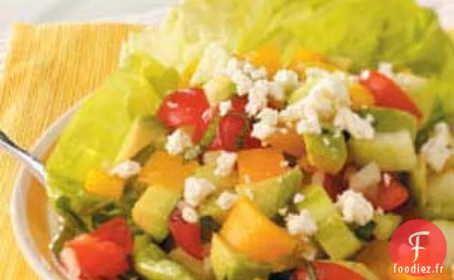 Salade d'avocat d'été