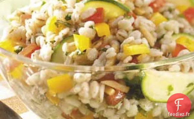 Salade végétarienne à l'orge