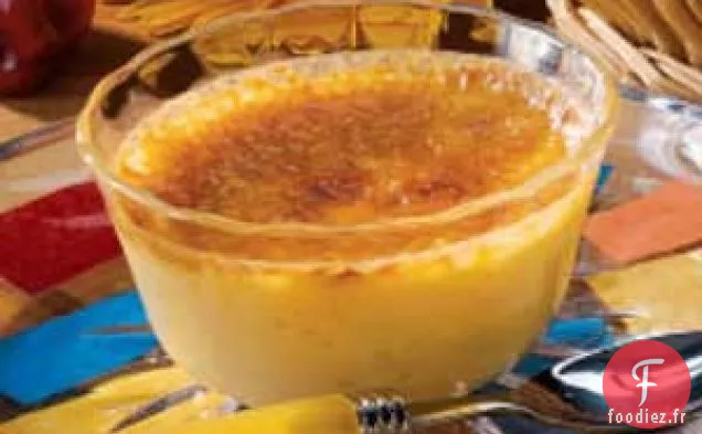 Crème anglaise brûlée