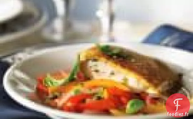 Poisson en croûte de pain