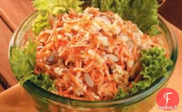 Salade de carottes ensoleillée
