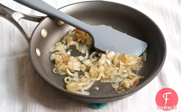 Frittata À La Patate Douce Et À L'Oignon Caramélisé