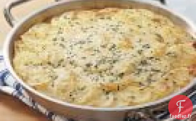 Gratin De Pommes De Terre Et Oignons