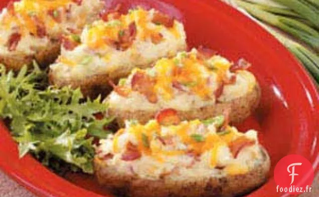 Pommes de terre au four aux trois oignons