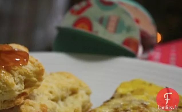 Frittata au Bacon à l'Oignon Caramélisé