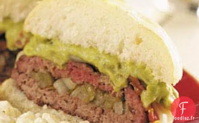 Burgers au guacamole