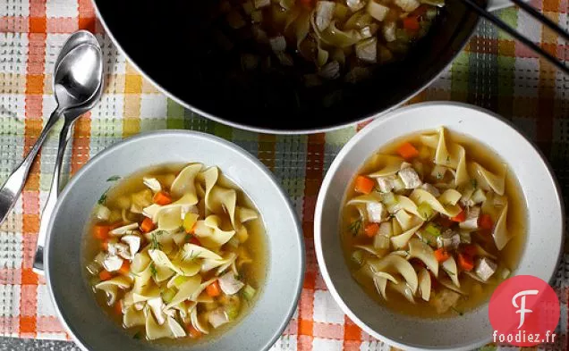 Soupe de Nouilles Au Poulet