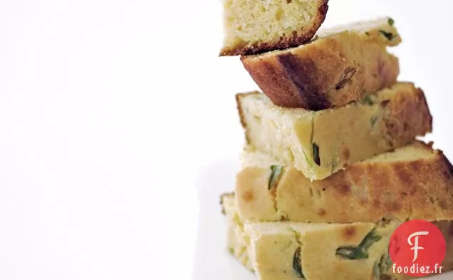 Pain de Maïs aux Oignons verts