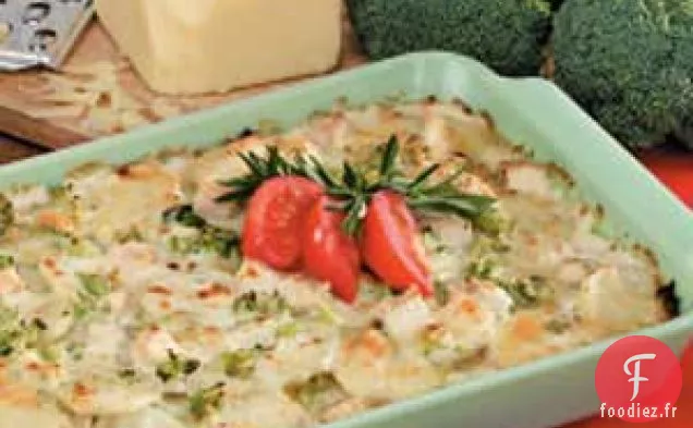 Tetrazzini de pommes de terre et de dinde