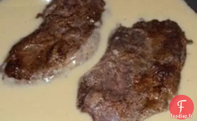 Steak de fer plat poêlé à la créole