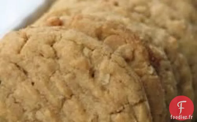 Biscuits à l'avoine et au beurre de cacahuète