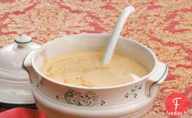 Soupe de chou-fleur au fromage