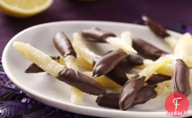 Zeste de citron confit