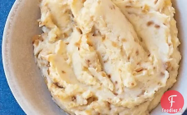Purée De Pommes De Terre Aux Oignons Caramélisés