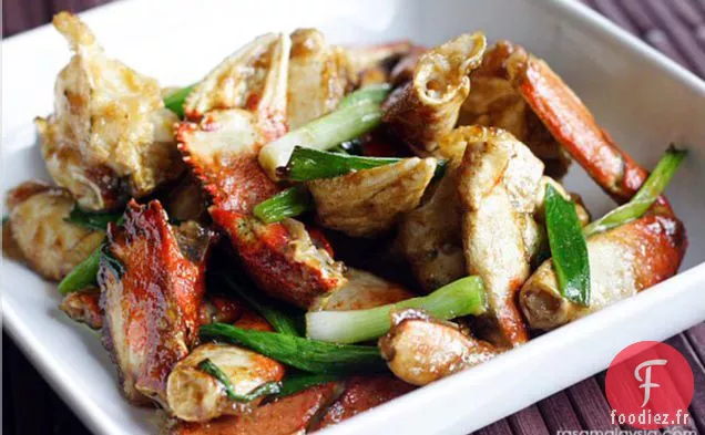 Recette De Crabe Au Gingembre Et Aux Échalotes (???)