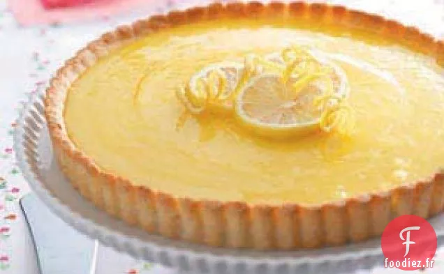 Tarte au Citron et Croûte d'Amandes