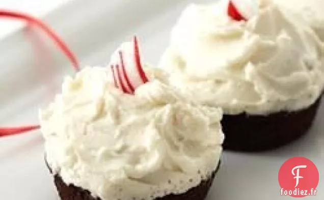 Mini-bouchées givrées à la menthe poivrée