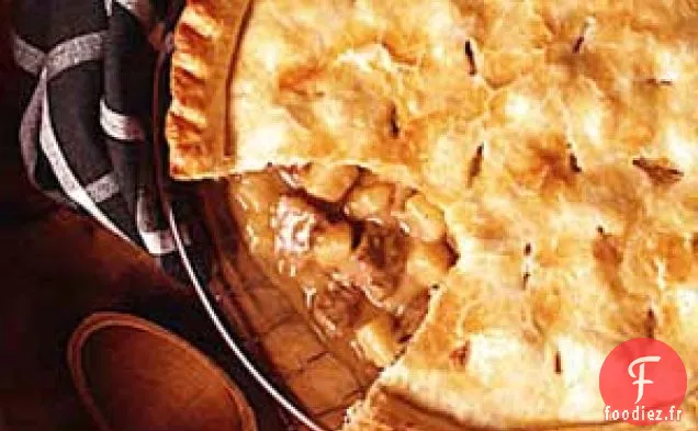 Tarte au steak et aux pommes de terre