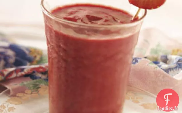 Smoothies très délicieux aux baies
