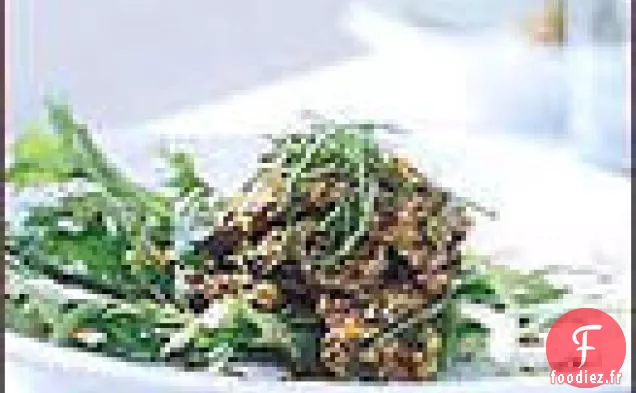 Boeuf Grillé Coréen avec Salade d'Oignons Verts