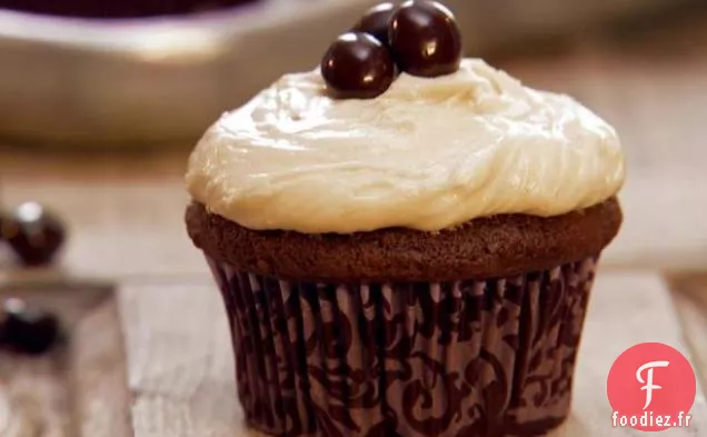 Cupcakes au chocolat et à l'expresso