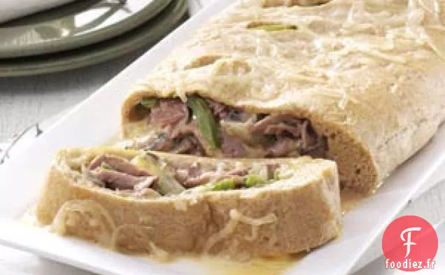 Relooking Philly Steak et Fromage Stromboli