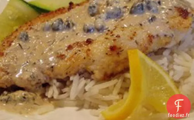 Poitrines de poulet à la sauce crémeuse aux câpres